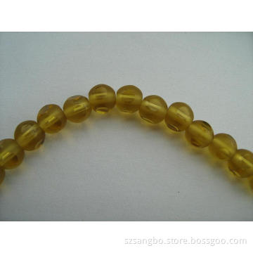 Translucent Faceted Glass Bead (S024)
